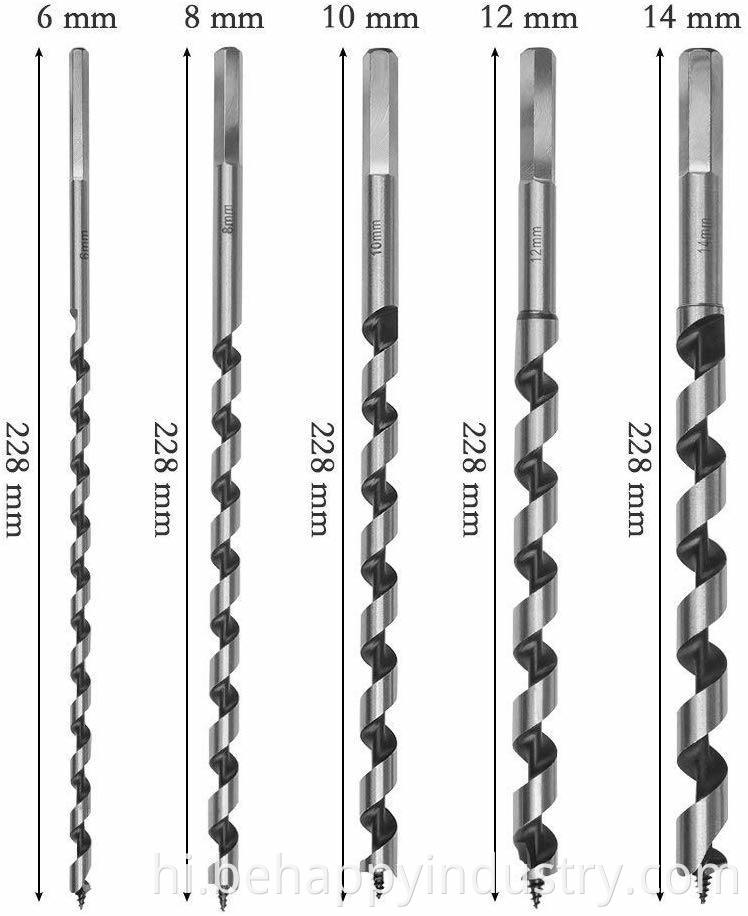 drill bit for splitting wood